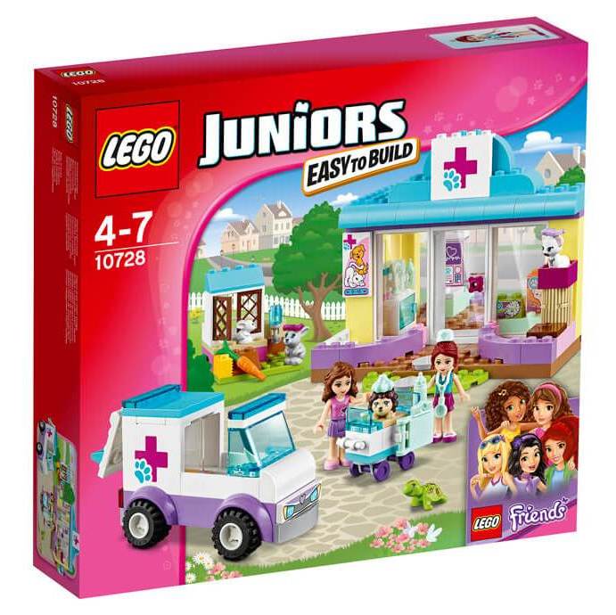 Lego Juniors. Лего Джуниорс. Ветеринарная клиника Мии  